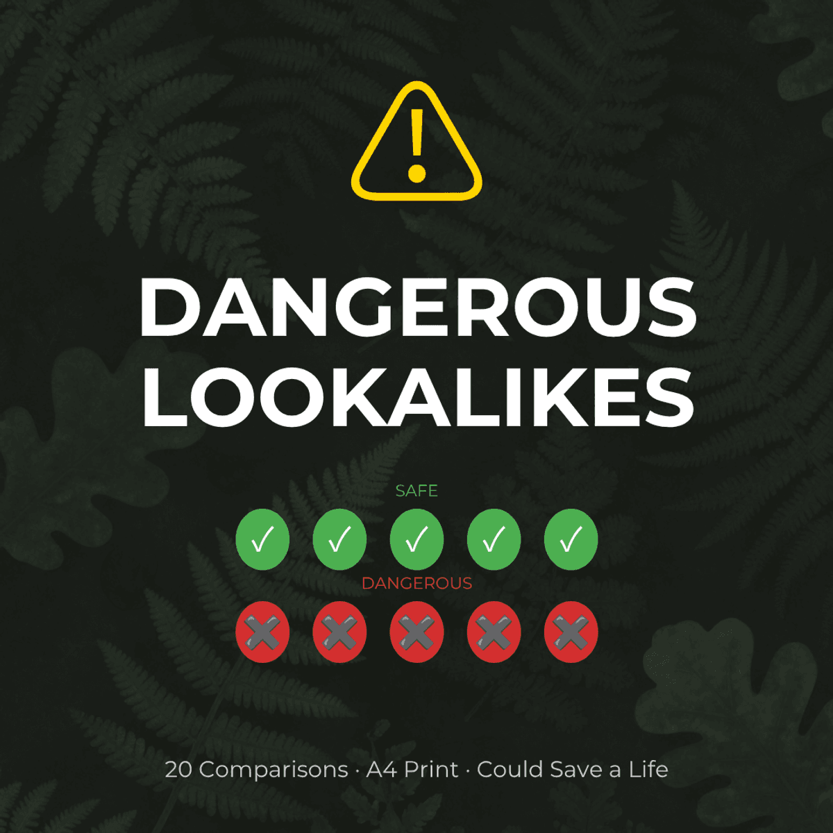Dangerous Lookalikes Cheat Sheet